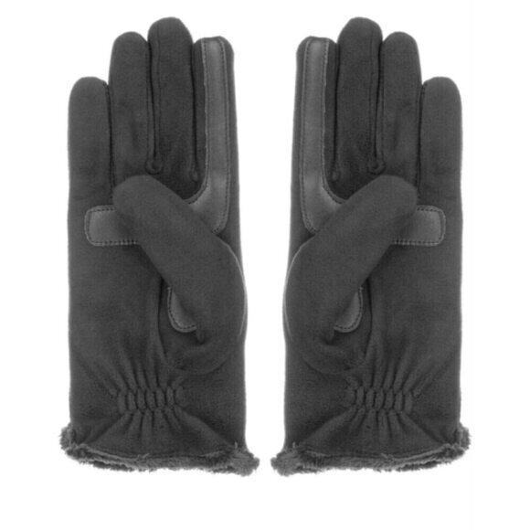 isotoner Women's Stretch Fleece Gloves with Microluxe and Smart Touch Technology - Picture 1 of 2